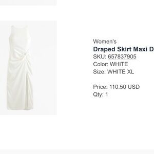 Abercrombie White XL Dress